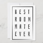 🖤 beste kamergenoot ooit kaart (Voorkant)