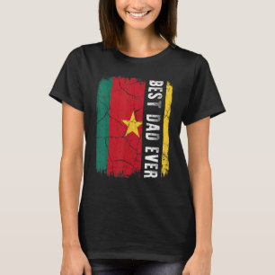Beste Kameroense vader Oog Kameroen papa's vader T-shirt