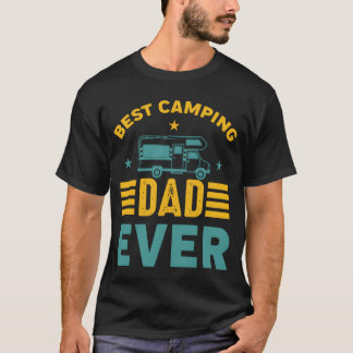 Beste kampeer vader ooit kampeer avontuur camper c t-shirt