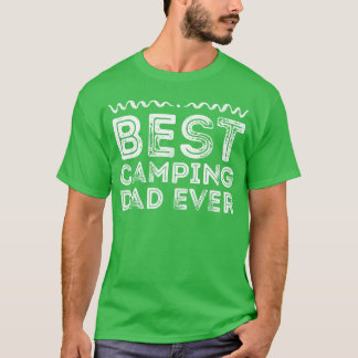 Beste kampeer vader ooit Kampeerliefhebber Cadeau T-shirt