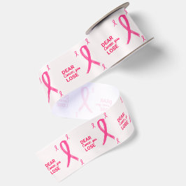 Beste Kanker, Jij Verliest | Roze Verzorgingspakke Satijnen Lint