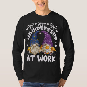 Beste kapper kabouters voor moeder met grappige ka t-shirt