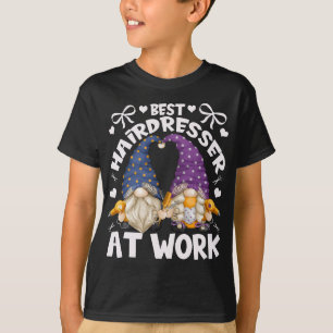Beste kapper kabouters voor moeder met grappige ka t-shirt