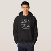 Beste Kapper Mannen Vrouwen Kapsalon Kapper Hoodie (Voorkant volledig)