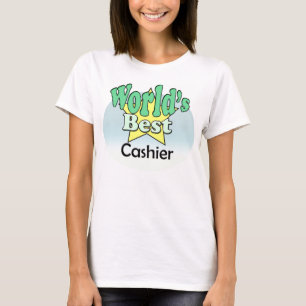 Beste kassier ter wereld t-shirt