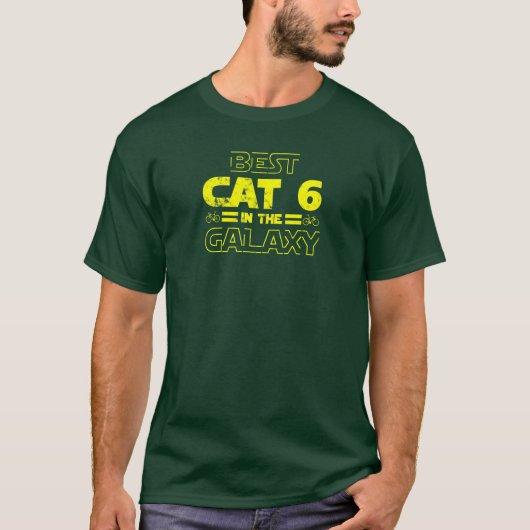 Beste kat 6 in de melkweg t-shirt (Voorkant)