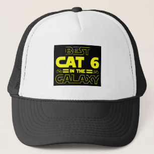 Beste kat 6 in de melkweg trucker pet