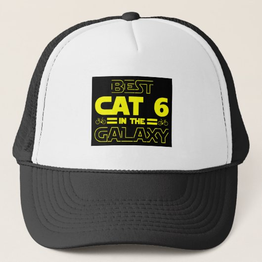 Beste Kat 6 In Het Sterrenstelsel Trucker Pet (Voorkant)