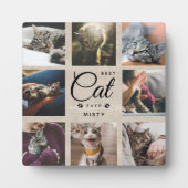 Beste Kat Aller Tijden Herinneringscadeau Rustieke Fotoplaat (Voorkant)
