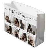 Beste kat mam: aangepaste Moederdag kat foto Groot Cadeauzakje (Achterkant Gekanteld)