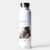 Beste kat mam: aangepaste Moederdag kat foto Waterfles (Links)