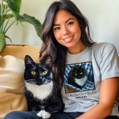 Beste kat mam ooit aangepaste foto en tekst t-shirt