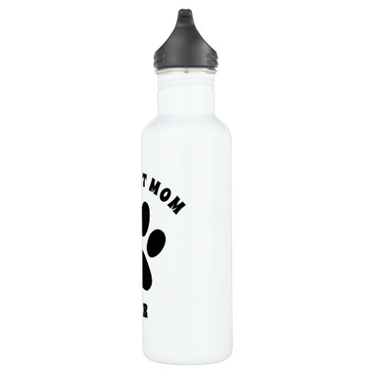Beste kat mam ooit aangepaste tekst aangepast waterfles (Rechts)
