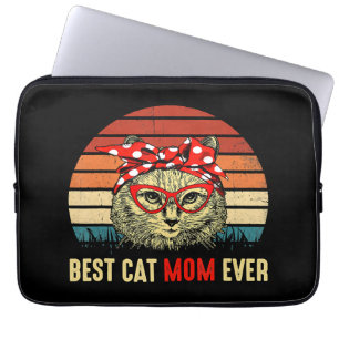  beste kat mam ooit Happy Moederdag Gift Laptop Sleeve