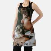 Beste kat mam ooit huisdier foto gepersonaliseerd schort (Insitu)