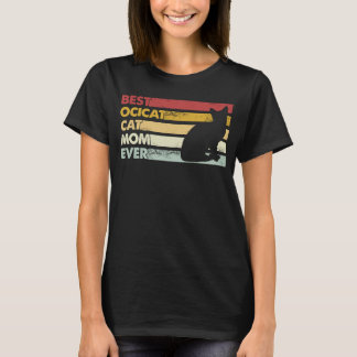 Beste kat mam ooit moeder ocicat kat t-shirt