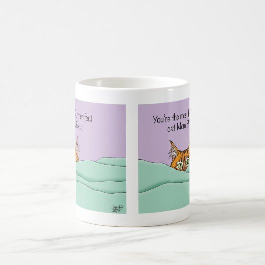 Beste kat mam ooit! Moederdag Koffiemok (Center)