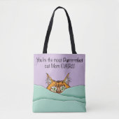 Beste kat mam ooit! Moederdag Tote Bag (Voorkant)