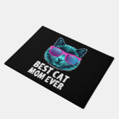 Beste kat mam ooit schattig grappige bril deurmat (Schuin)
