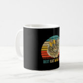  beste kat mam ooit TShirt Koffiemok (Voorkant links)
