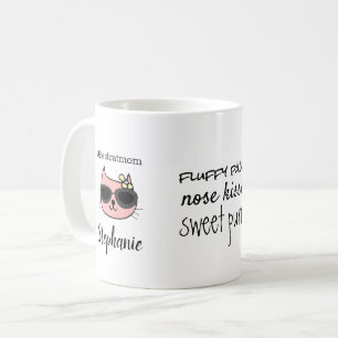 Beste Kat mam Persoonlijke naam Koffiemok