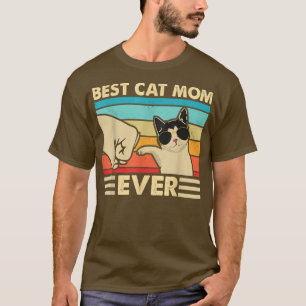 Beste kat mama ooit Moederdag moeders T-shirt