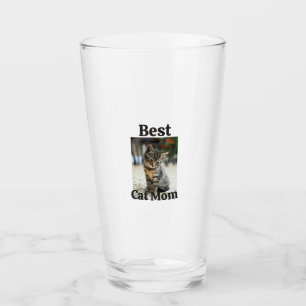 Beste kat mama papa ouder huisdier foto kitten oma glas