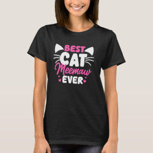 Beste kat Meemaw ooit kitty eigenaar oma katje T-shirt