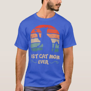 Beste kat moeder houdt van katten t-shirt