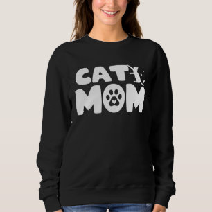 Beste Kat Moeder Moeder Vriendin Kitten Mama Moede Trui