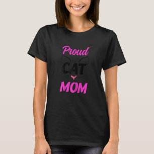 Beste Kat Moeder Ooit Dames Trots Kat Moeder T-shirt