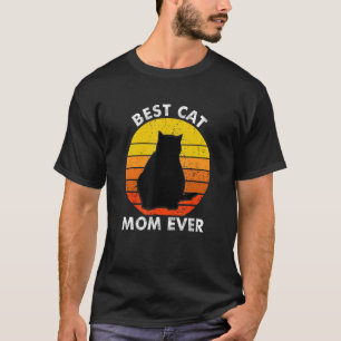 Beste Kat Moeder Ooit Kat voor Vrouwen Mama Kat T-shirt