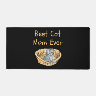 Beste Kat Moeder Ooit Vrouwen Kat Liefhebbers Moed Bureaumat