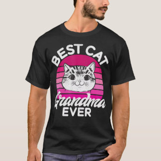 Beste kat oma ooit kat oma t-shirt