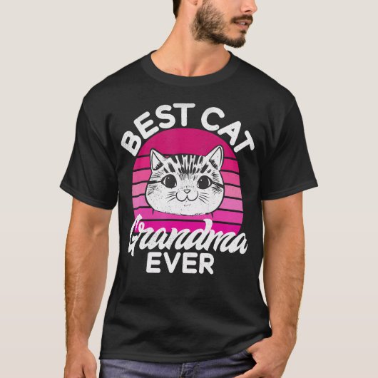 Beste kat oma ooit kat oma t-shirt (Voorkant)