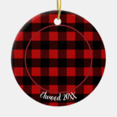 Beste Kat Ooit Aangepaste Naam Kerstmis Pet Gift Keramisch Ornament (Voorkant)