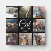 Beste Kat Ooit Herdenkingscadeau Moderne Fotocolla Fotoplaat (Voorkant)