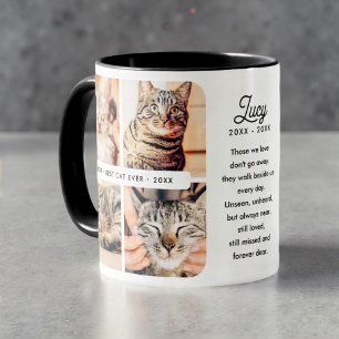 Beste Kat Ooit Huisdier Memorial Moderne Fotocolla Mok