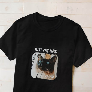 Beste Kat Ooit Huisdier Modern Grunge Cool Photo P T-shirt