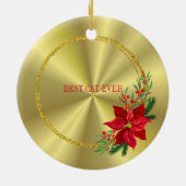 BESTE KAT OOIT KERAMISCH ORNAMENT (Achterkant)