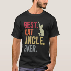 Beste kat oom ooit kat liefhebber oom kat t-shirt