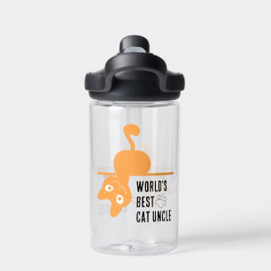 Beste kat oom vintage cadeau voor mannen waterfles