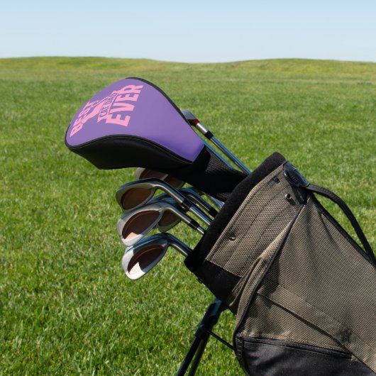 Beste kat pa ooit - kat Silhouette Golfheadcover (Insitu)