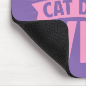 Beste kat pa ooit - kat Silhouette Muismat (Hoek)