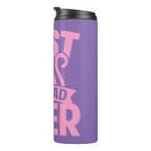 Beste kat pa ooit - kat Silhouette Thermosbeker (Geroteerd rechts)