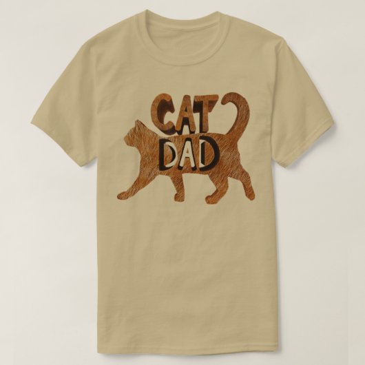 Beste kat pap kerstMannen Kat Papa Gift Papa T-shirt (Design voorkant)