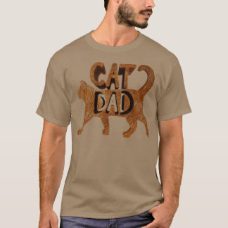 Beste kat pap kerstMannen Kat Papa Gift Papa T-shirt