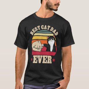  beste kat pap ooit bop eerste Vaderdag T-shirt