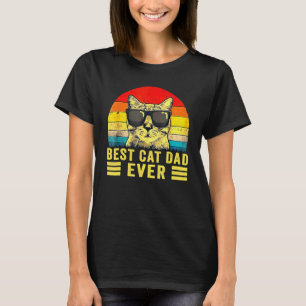 Beste kat pap ooit bult, geschikt voor vaderdag  t-shirt