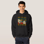 beste kat pap ooit grappige kat papa Mannen Hoodie (Voorkant volledig)